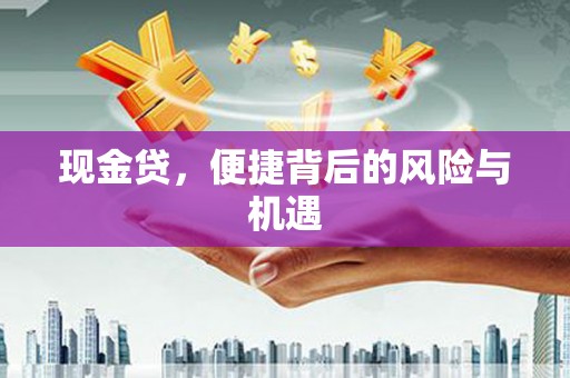 樊城现金贷，便捷背后的风险与机遇