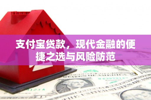 樊城支付宝贷款，现代金融的便捷之选与风险防范