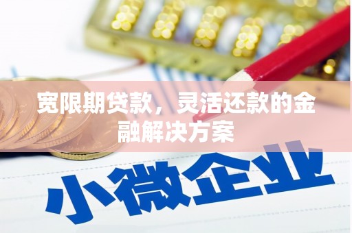樊城宽限期贷款，灵活还款的金融解决方案
