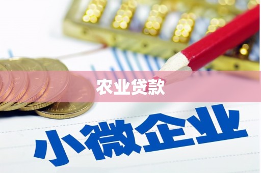 樊城农业贷款