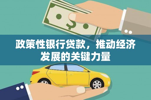 樊城政策性银行贷款，推动经济发展的关键力量