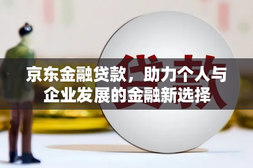 樊城京东金融贷款，助力个人与企业发展的金融新选择