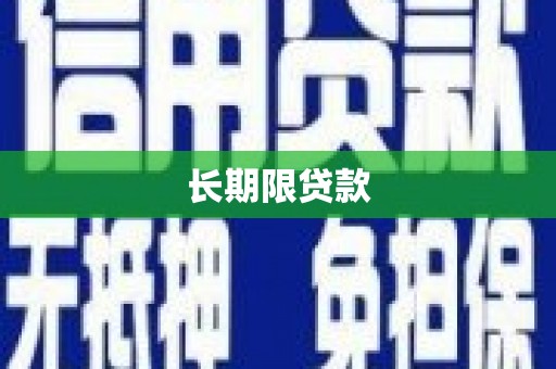 樊城长期限贷款