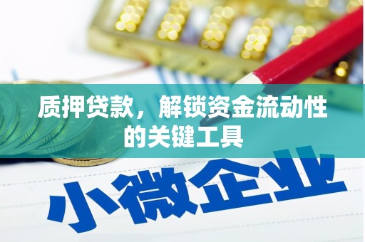 樊城质押贷款，解锁资金流动性的关键工具