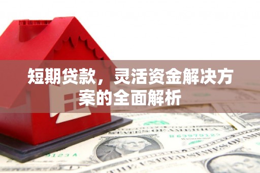 樊城短期贷款，灵活资金解决方案的全面解析
