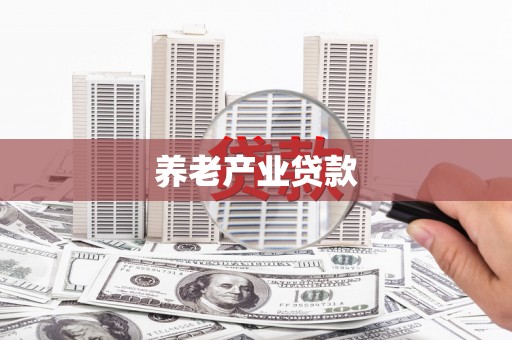 樊城养老产业贷款