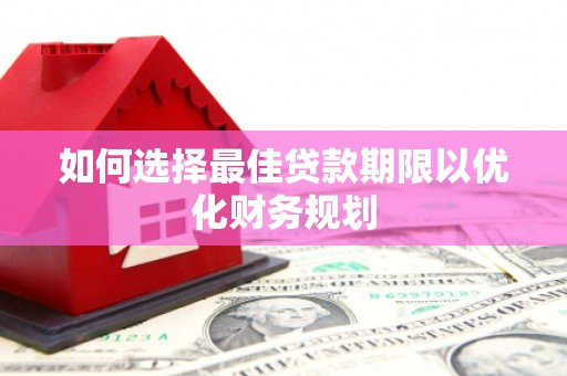 樊城如何选择最佳贷款期限以优化财务规划